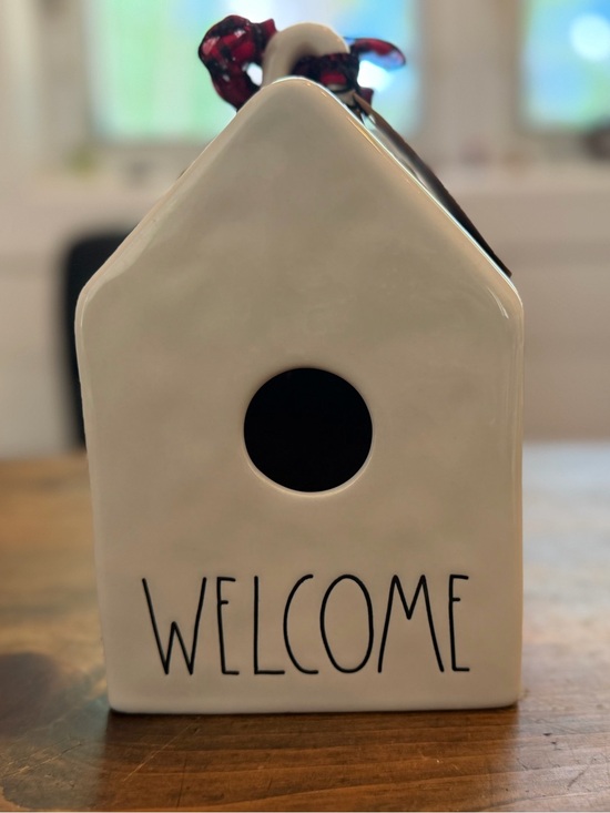 Rae Dunn Other - Rae Dunn WELCOME birdhouse